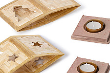 Venu . वेणु | Bamboo Handcrafted - Merry Tree Tea Light Holder