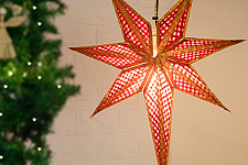Venu . वेणु | Bamboo Handcrafted Hope Star (Two Sizes Option - Medium / Large)