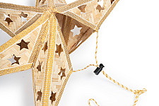 Venu . वेणु | Bamboo Handcrafted Joy Star - Natural Color (Two Sizes Option - Medium & Large)