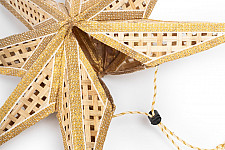 Venu . वेणु | Bamboo Handcrafted Hope Star - Natural Color (Two Sizes Option - Medium & Large)