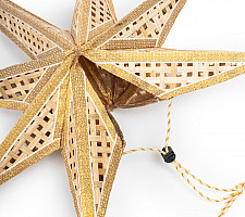 Venu . वेणु | Bamboo Handcrafted Hope Star - Natural Color (Two Sizes Option - Medium & Large)