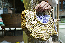 Roots & Reeds | Handcrafted Water Reed Handbag
