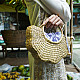 shop Handcrafted Water Reed Handbag