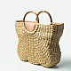 online Handcrafted Water Reed ~ Handbag - The Poppy
