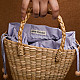 shop Handcrafted Water Reed Handbag - The Velvet