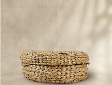Roots & Reeds | Handcrafted ~ Storage - Basket - Heart Shape