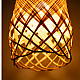 shop Handcrafted Bamboo Twirl Pendant Light