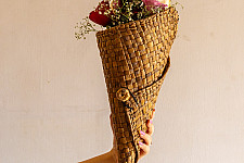 Roots & Reeds | Handcrafted Water Hyacinth ~ Bouquet wrap