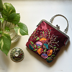Thread Of Love | Embroidered Pouch 1