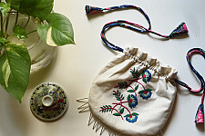 Thread Of Love | Embroidered Potli Pouch