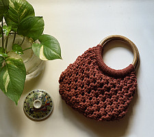 Thread Of Love | Knotted Macrame Bag