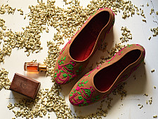 Petal & Sole| Handmade Embroidered Shoe 