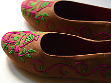Petal & Sole| Handmade Embroidered Shoe 