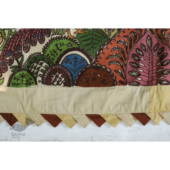 Rural trails ⁂ Kutchi Embroidered Wall Piece ( 58 x 44 ) ⁂ 6