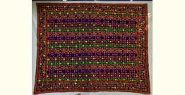 Rural trails ⁂ Kutchi Embroidered Wall Piece ( 57" x 46" ) ⁂ 8
