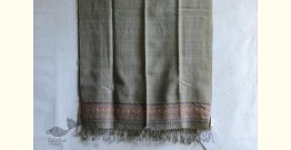 Aghan | अगहन ⁂ Khandhiro Embroidery ⁂ Merino Wool Stole ⁂ 7