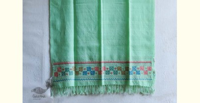 Aghan | अगहन ⁂ Bavaliyo Embroidery ⁂ Merino Wool Stole ⁂ 14