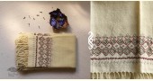 Aghan | अगहन ⁂ Khandhiro Embroidery ⁂ Merino Wool Stole ⁂ 2