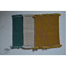 Knotted ▣ Classic Hand-Knotted Placemat (set of 4) ▣ 17