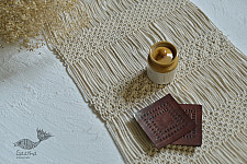 Knotted ▣ Jewel Hand-Knotted  Table Runner ▣ 30