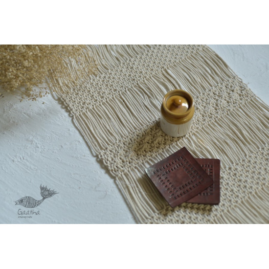 Hand knotted Table Runner