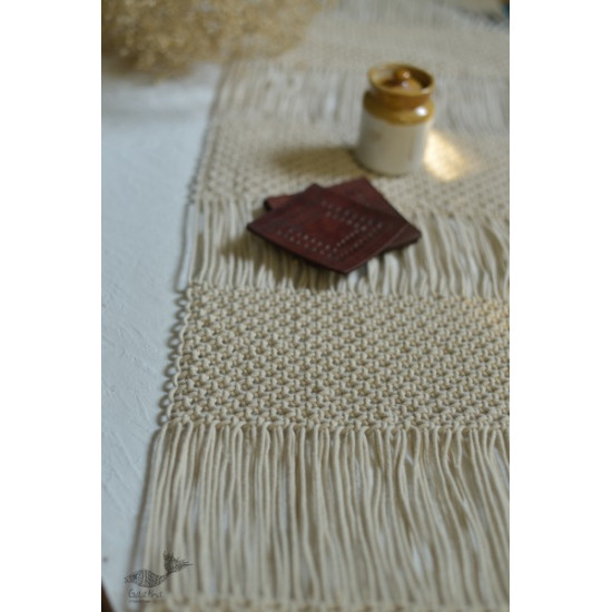 Hand knotted Table Runner