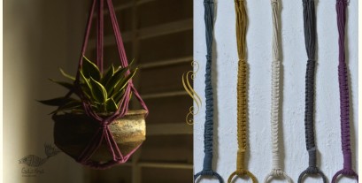 Knotted ▣ Classic Hand-Knotted Plant Hanger ▣ 6