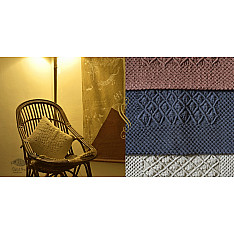 Knotted ▣ Diamond Hand-Knotted Cushion Cover ▣ 12