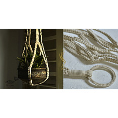 Knotted ▣ Minimal Hand-Knotted Plant Hanger ▣ 10