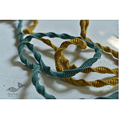 Knotted ▣ Meander Hand-Knotted Wind Chime with Metal Bell (Long) ▣ 38