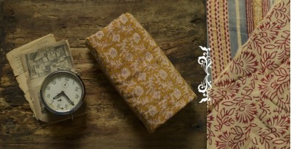 Time and Again! ⌛ Block Printed Cotton Saree ⌛ 8