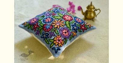 गुल ✩ Kashmiri Ari Embroidery Cushion Cover (16" x 16") ✩ 20