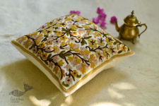 गुल ✩ Kashmiri Ari Embroidery Cushion Cover (16" x 16") ✩ 31