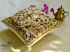 गुल ✩ Kashmiri Ari Embroidery Cushion Cover (16" x 16") ✩ 31