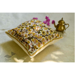 गुल ✩ Kashmiri Ari Embroidery Cushion Cover (16" x 16") ✩ 31