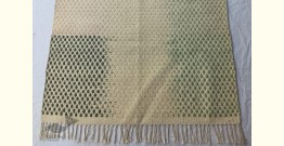 Handwoven Wool by Cotton Durri - 3 X 5 Feet - Small Checks Design 