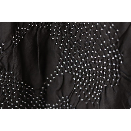 Twinkle drops ~ Silk Bandhani Masterpiece Dupatta ~ G