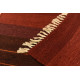 hand woven woolen Durrie ( 3' X 5' ) ~ Brown