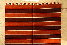 Sulochana ~ Woolen Durrie ( 3' X 5' ) ~ Horizontal Stripes