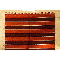 Sulochana ~ Woolen Durrie ( 3' X 5' ) ~ Horizontal Stripes