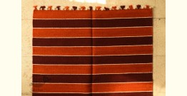 Sulochana ~ Woolen Durrie ( 3' X 5' ) ~ Horizontal Stripes
