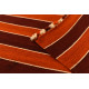 hand woven woolen durri - Horizontal Stripes