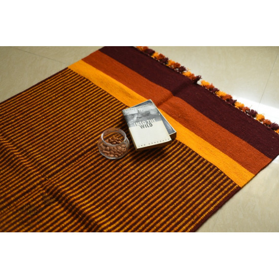 hand woven woolen durri