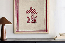 Home And Living | Handmade Embroidered ~ Gosha Buta Wall art
