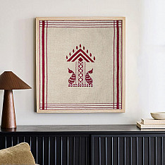 Home And Living | Handmade Embroidered ~ Gosha Buta Wall art