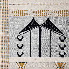 Home And Living | Handmade Embroidered ~ Mithun Wall art