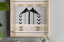 Home And Living | Handmade Embroidered ~ Mithun Wall art