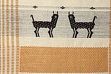 Home And Living | Handmade Embroidered ~Sambhar Deer Wall art 
