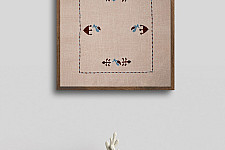 Home And Living | Handmade Embroidered ~ Hargila Wall art