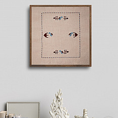 Home And Living | Handmade Embroidered ~ Hargila Wall art